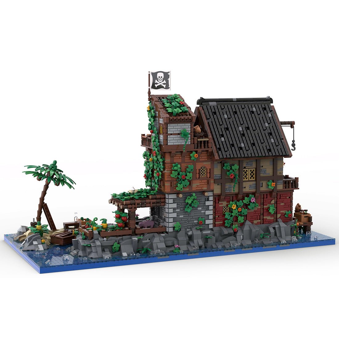 MOC - 126702 Pirate Van Dyke's Island Model - LesDiy