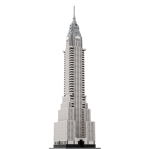 MOC - 127022 Chrysler Building 1:800 Scale - LesDiy