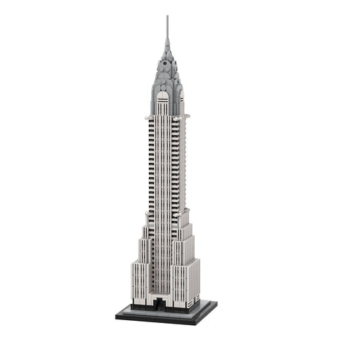 MOC - 127022 Chrysler Building 1:800 Scale - LesDiy