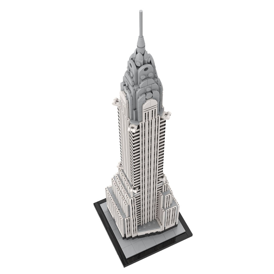 MOC - 127022 Chrysler Building 1:800 Scale - LesDiy