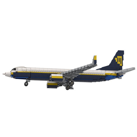 MOC - 127217 1/80 Boeing 737 Large Jetliner - Ryanair - LesDiy