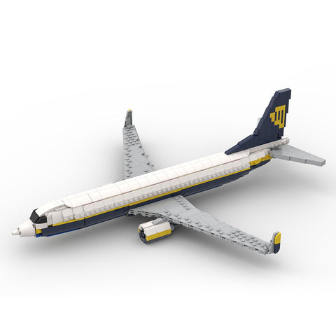 MOC - 127217 1/80 Boeing 737 Large Jetliner - Ryanair - LesDiy