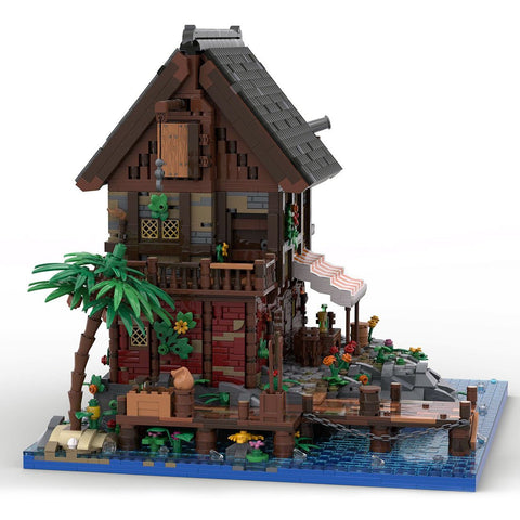 MOC - 128398 Pirate Van Dyke's Island Model - LesDiy