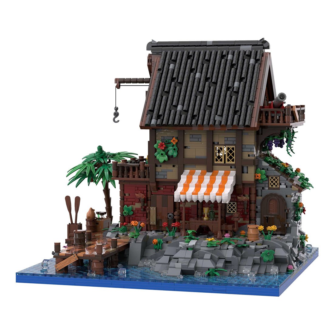 MOC - 128398 Pirate Van Dyke's Island Model - LesDiy