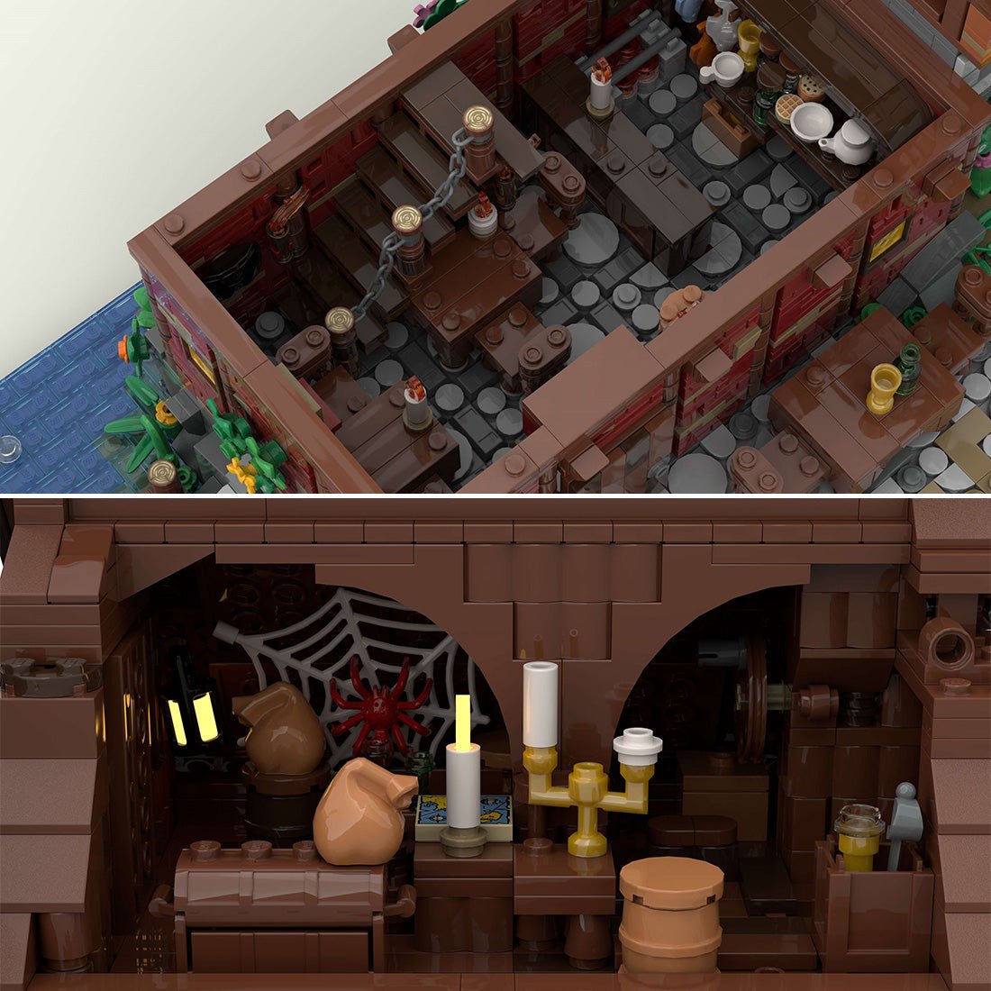 MOC - 128398 Pirate Van Dyke's Island Model - LesDiy