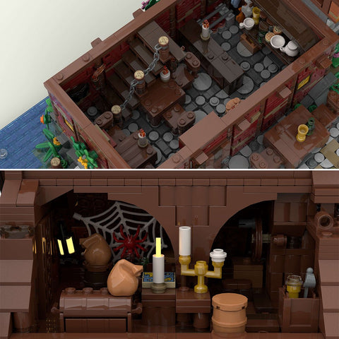 MOC - 128398 Pirate Van Dyke's Island Model - LesDiy