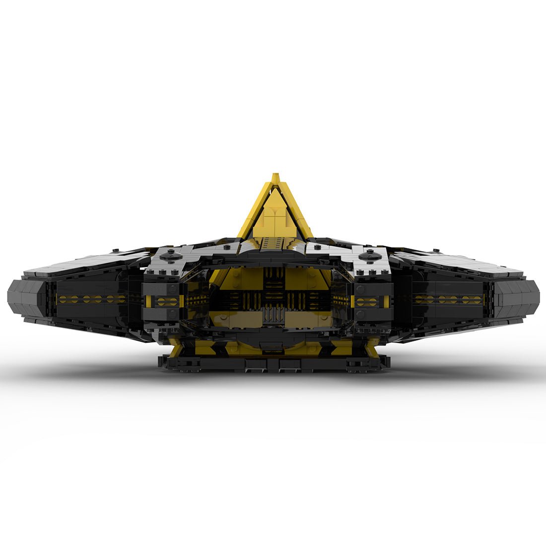 MOC - 128542 Goa'uld Ha'tak Sci - fi Battleship - LesDiy