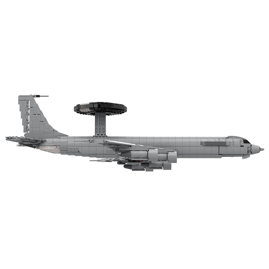 MOC - 128557 1/80 E - 3 Sentry Large Jet Military Early - warning Aircraft - LesDiy