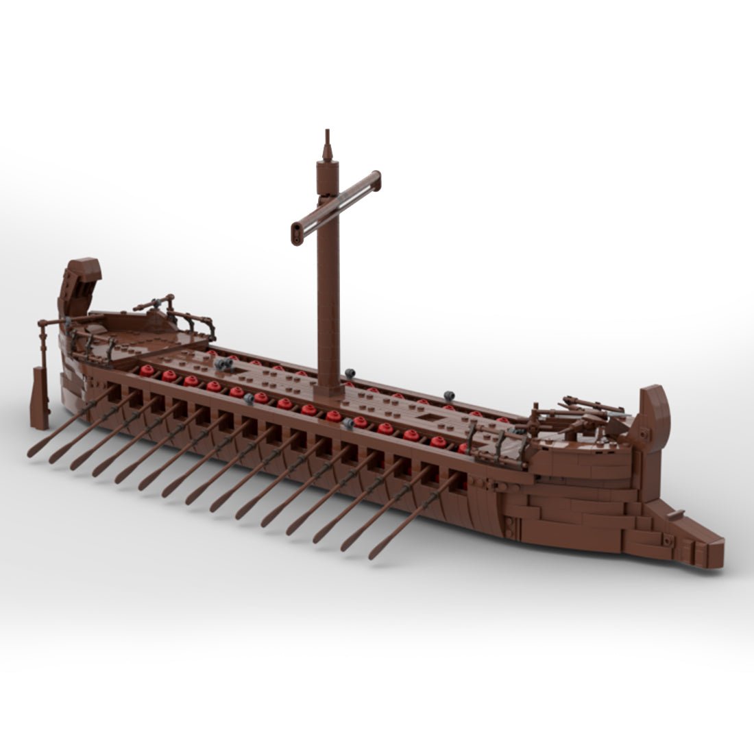 MOC - 129097 Medieval Sea Sailing Ship Model - LesDiy