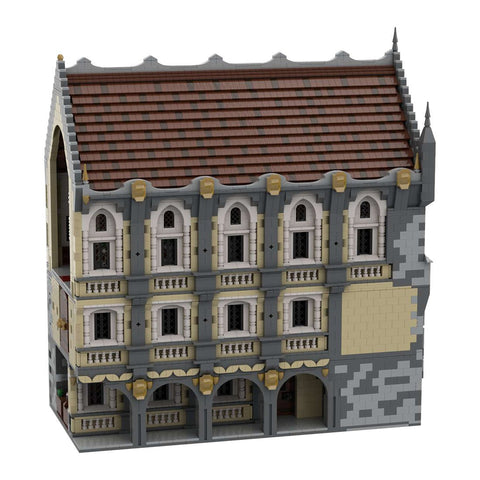 MOC - 131268 H23 Main Palace with servants quarters, kitchen, royal apartment and throne room - LesDiy