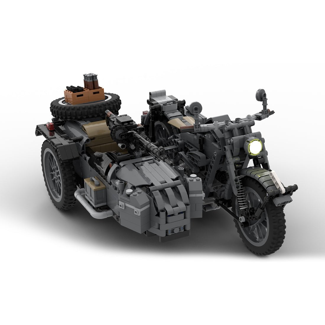 MOC - 131315 BMW R75 Sidecar combination - LesDiy