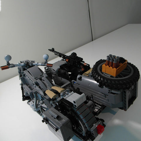 MOC - 131315 BMW R75 Sidecar combination - LesDiy