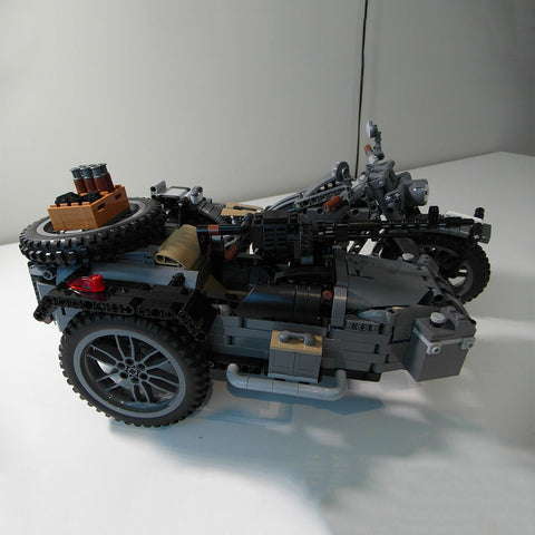 MOC - 131315 BMW R75 Sidecar combination - LesDiy