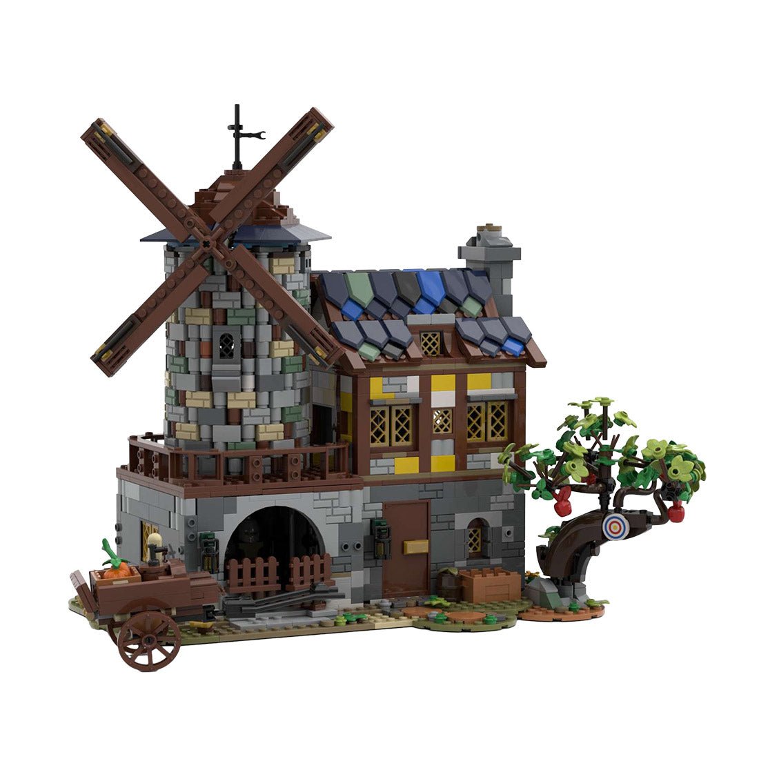 MOC - 131416 Motorized Windmill - LesDiy