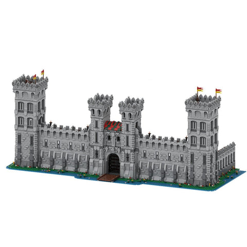 MOC - 131582 Red Castle Front - LesDiy