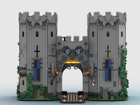 MOC - 132661 Black Falcon's Fortress - LesDiy