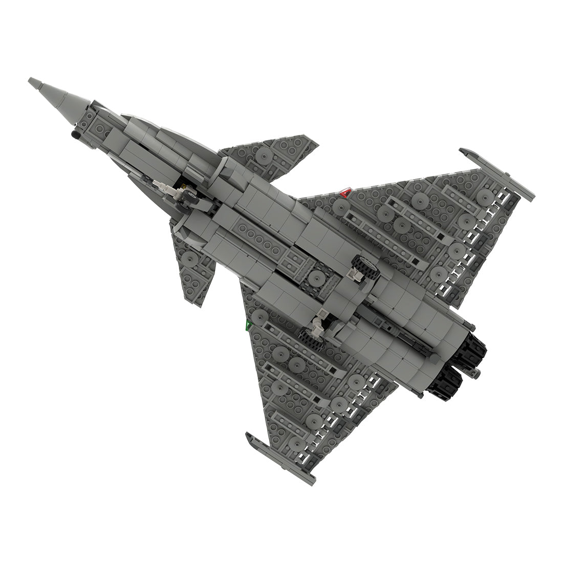 MOC - 133100 Dassault Rafale M - 1:35 Scale - LesDiy - 