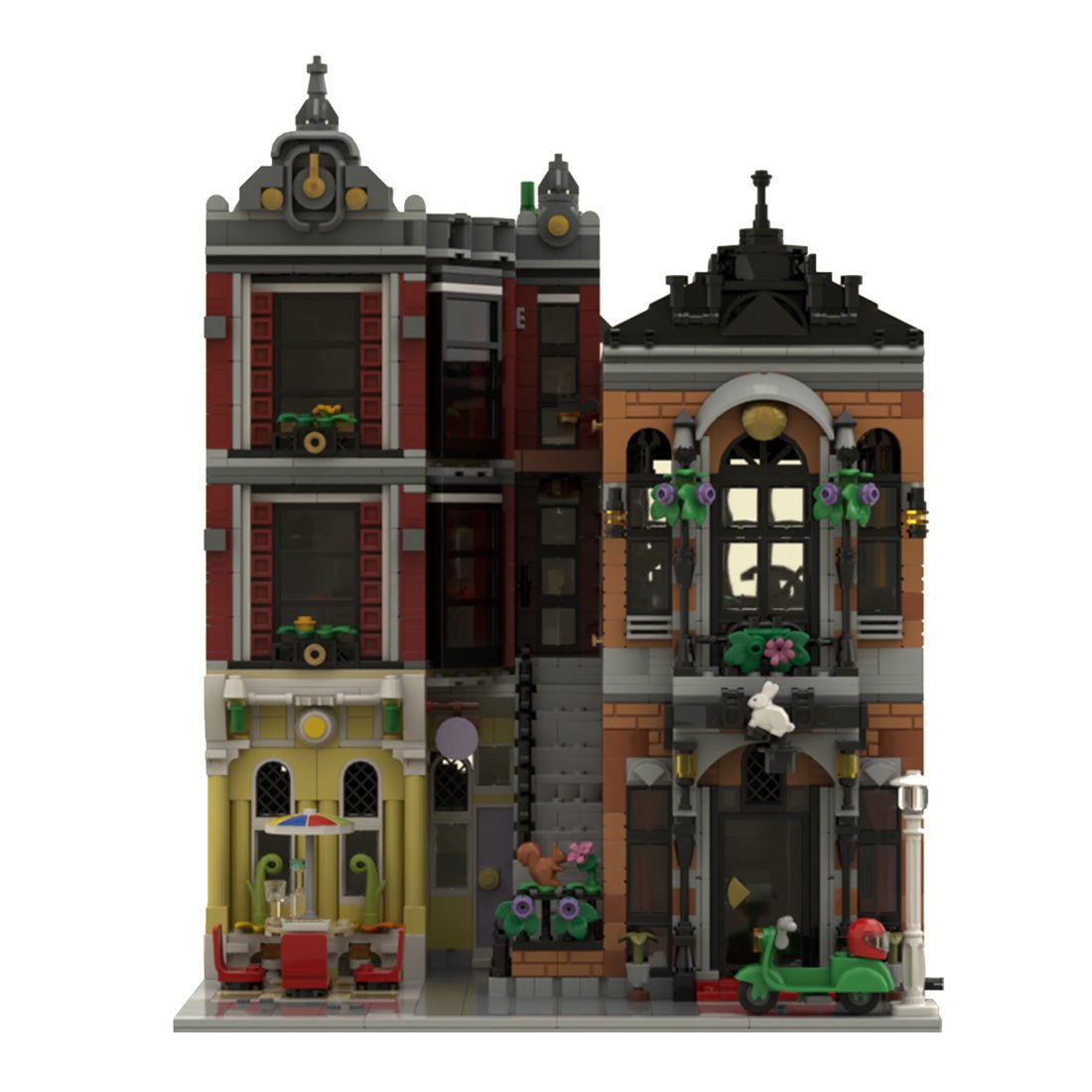 MOC - 134365 Downtown Magic Shop Model - LesDiy - 