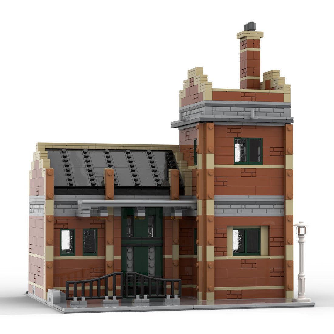 MOC - 136707 Modular old Factory - LesDiy