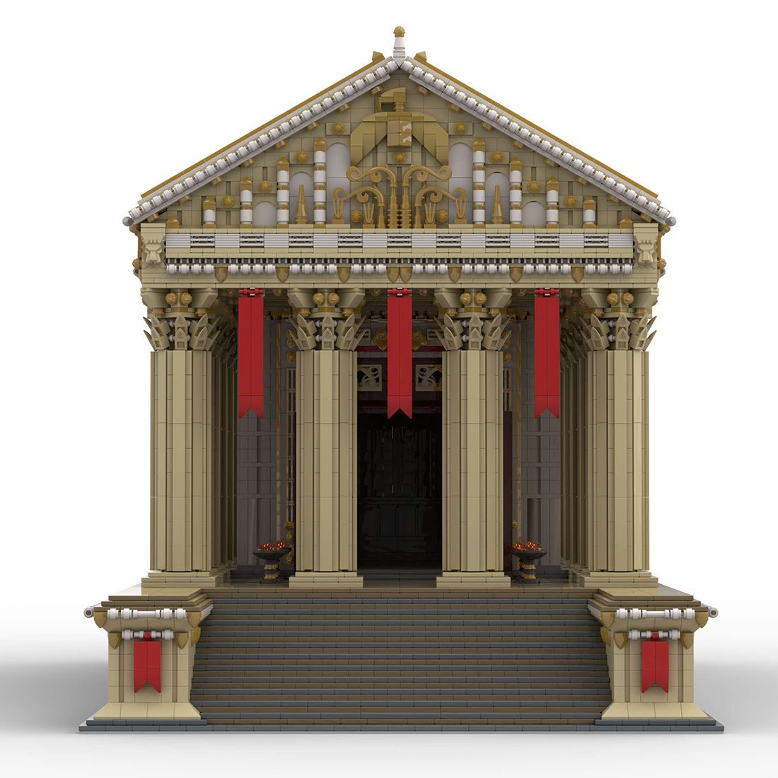 MOC - 136729 Roman Temple - LesDiy