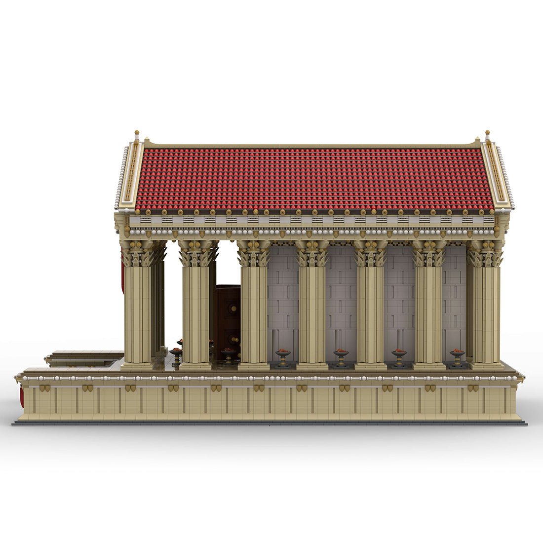 MOC - 136729 Roman Temple Building Blocks - LesDiy - Building Blocks