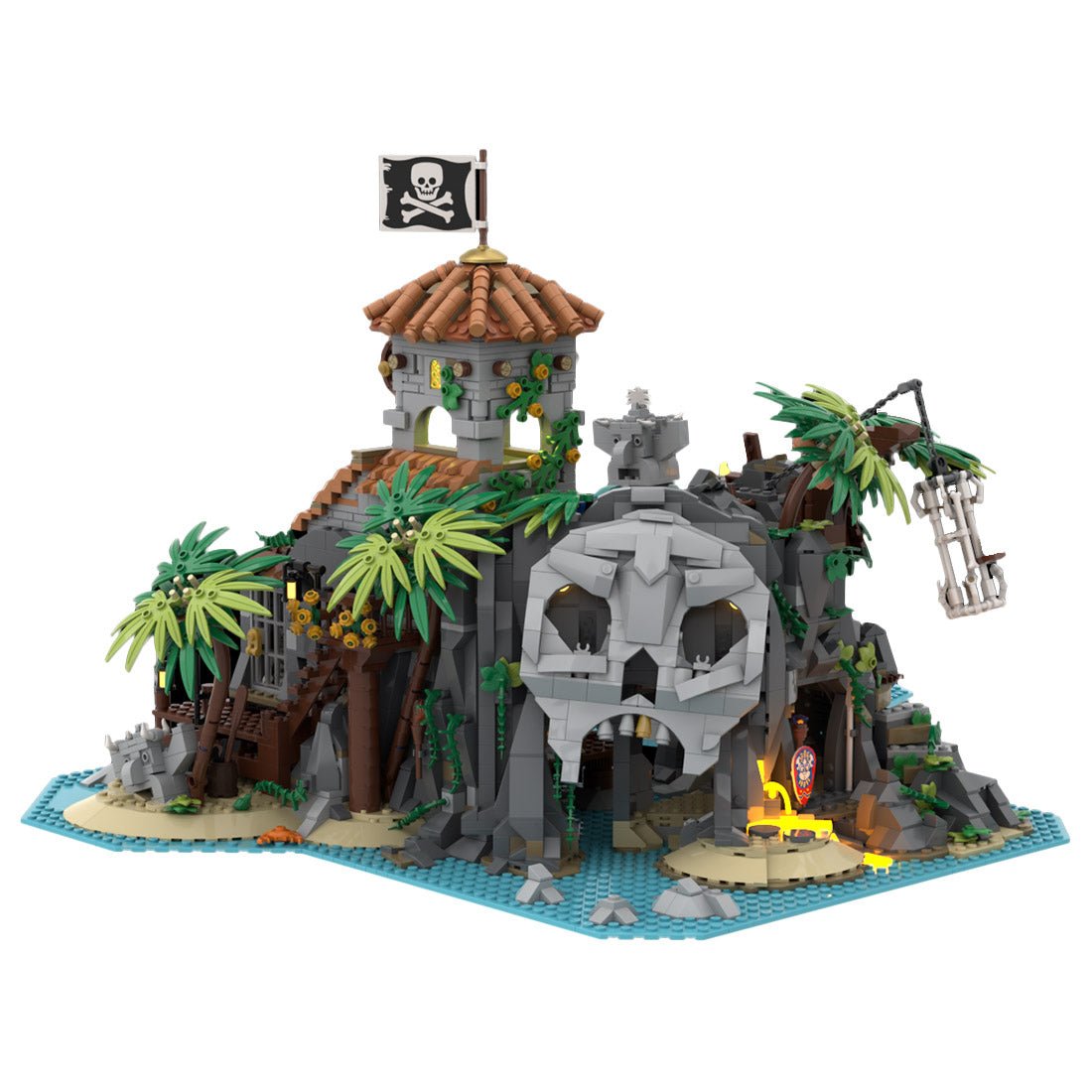 MOC - 138516 Treasure Island - Pirates of Barracuda Bay - LesDiy - 