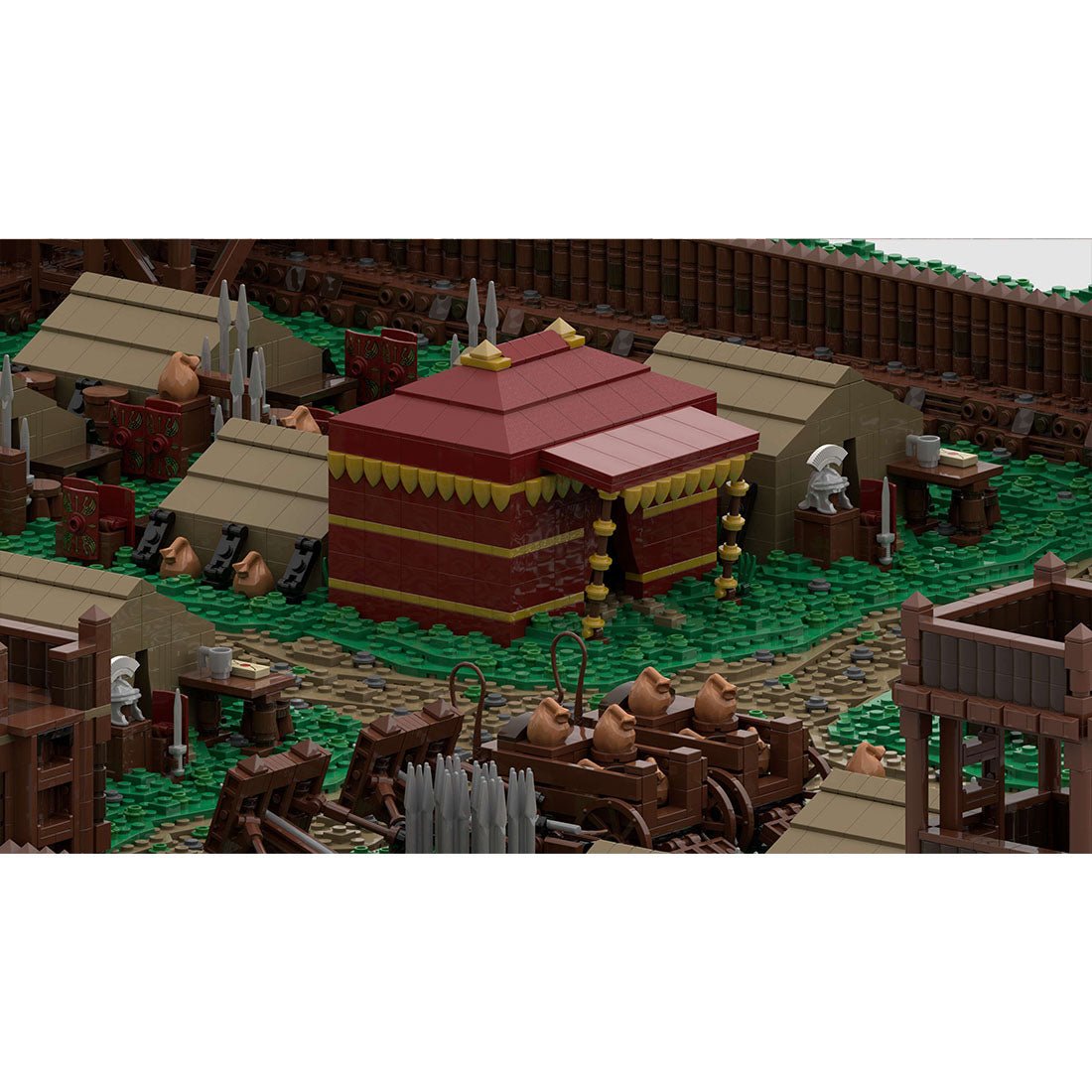 MOC - 139859 Roman Field Camp (Medium) - LesDiy - 