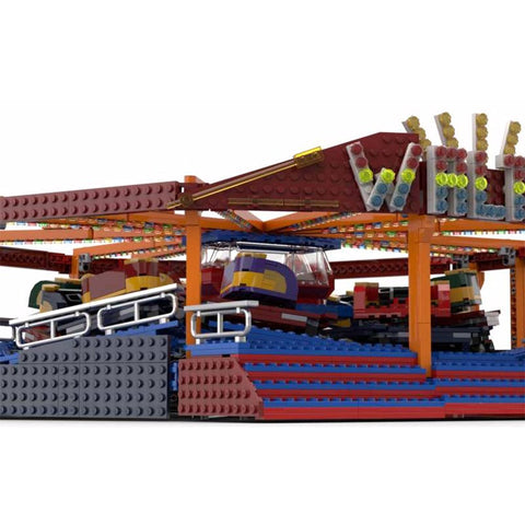 MOC - 140394 Fairground Waltzer - LesDiy