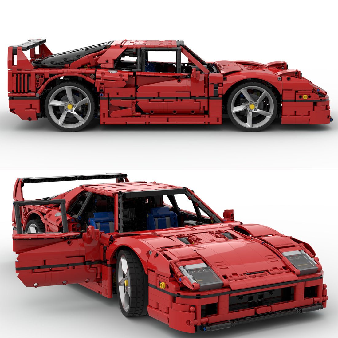 MOC - 140404 Tech Sports Car Model - LesDiy