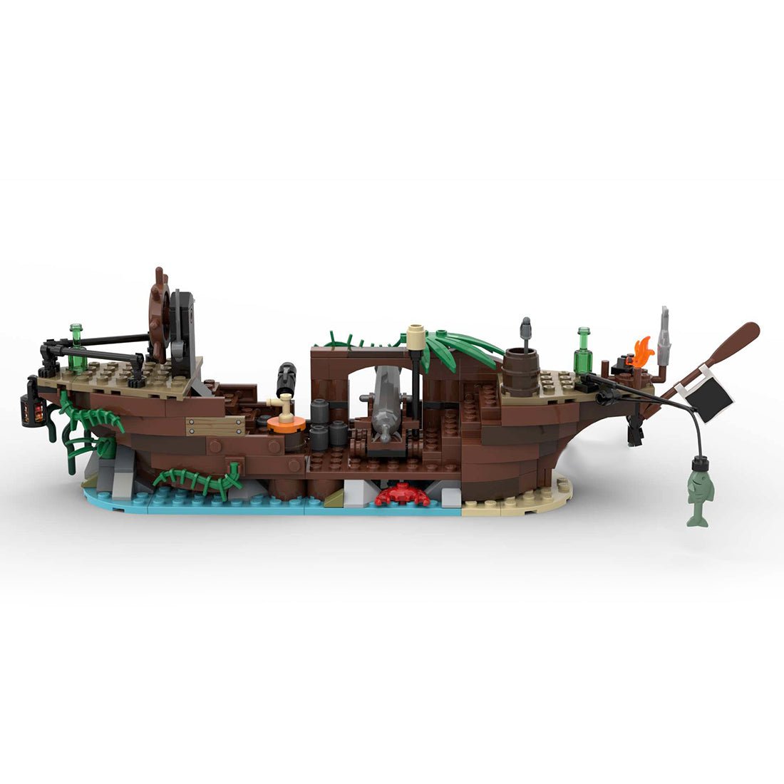 MOC - 141945 Medieval Pirate Bay - LesDiy