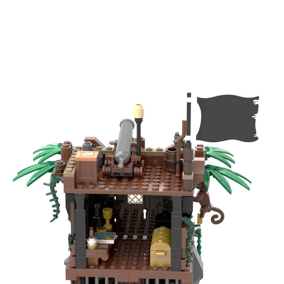 MOC - 141945 Medieval Pirate Bay - LesDiy