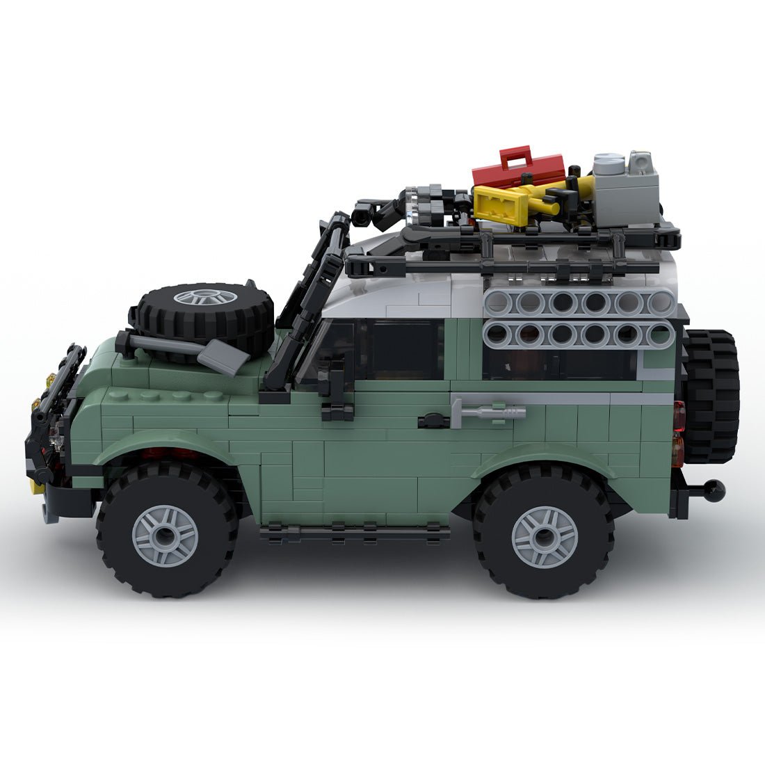 MOC - 144320 Land Rover Classic Defender 90 - LesDiy - 