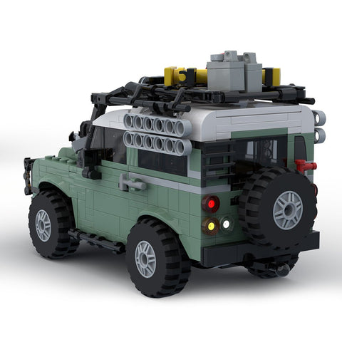 MOC - 144320 Land Rover Classic Defender 90 - LesDiy