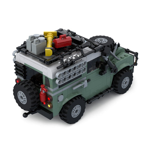 MOC - 144320 Land Rover Classic Defender 90 - LesDiy