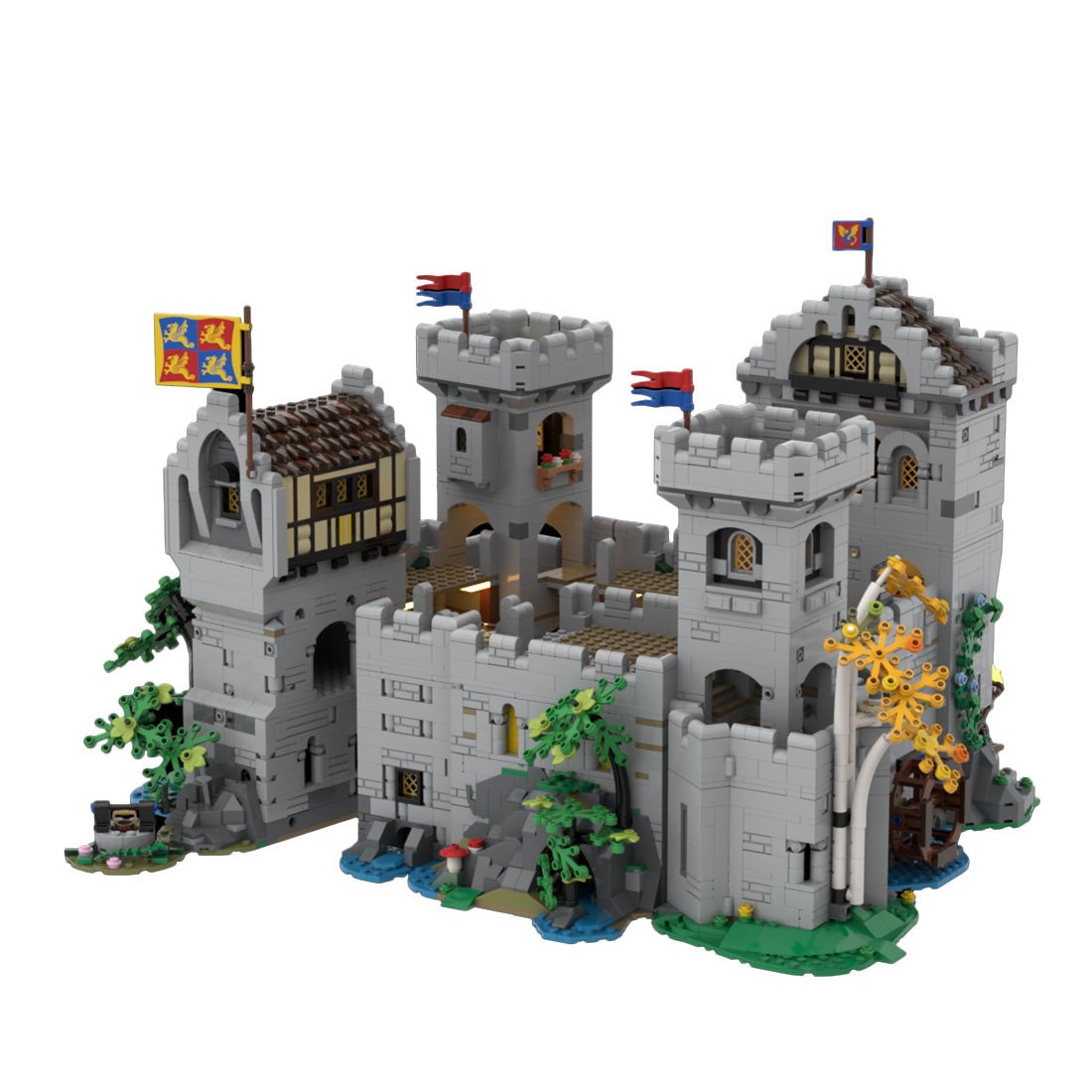 MOC - 144534 Medieval Knight's Castle - LesDiy - 