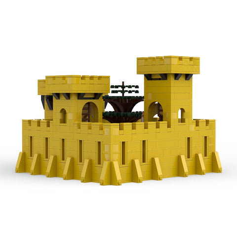 MOC - 146039 Yellow Castle - LesDiy