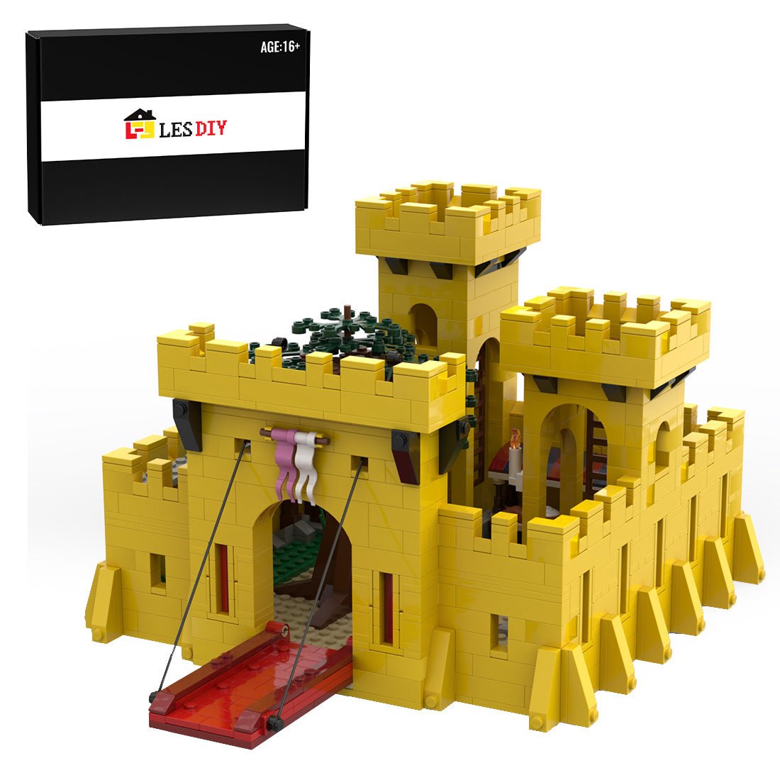 MOC - 146039 Yellow Castle - LesDiy