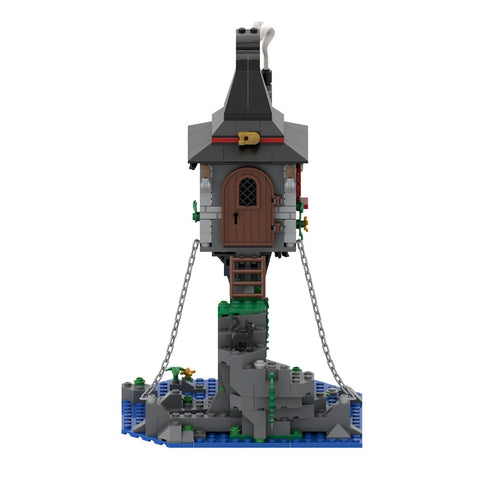 MOC - 146778 Witch's Magic Cottage Model Building Blocks Set - LesDiy - Building Blocks