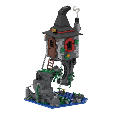 MOC - 146778 Witch's Magic Cottage Model Building Blocks Set - LesDiy - Building Blocks