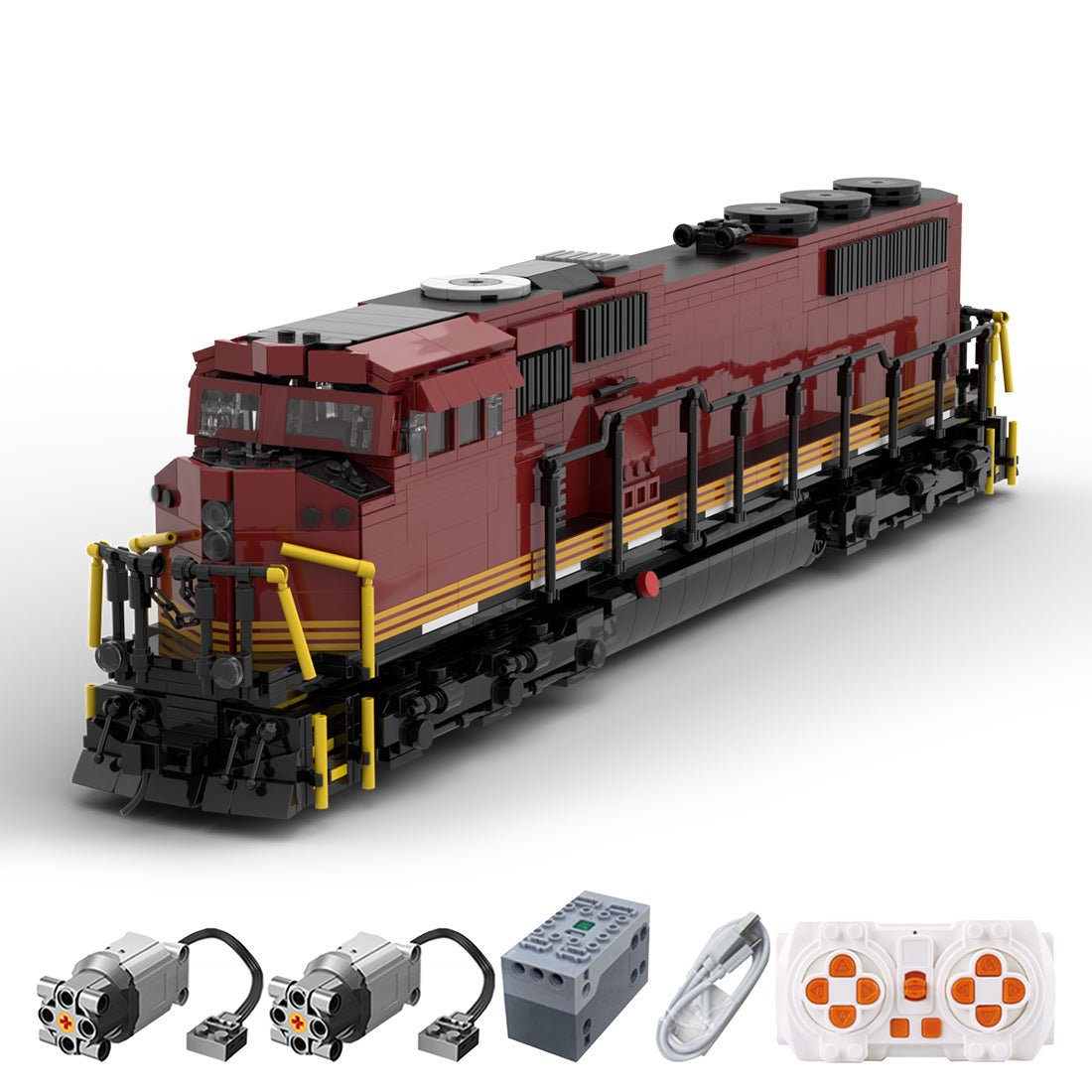 MOC - 147542 River Valley & Western (RRVW) SD70MAC Train - LesDiy