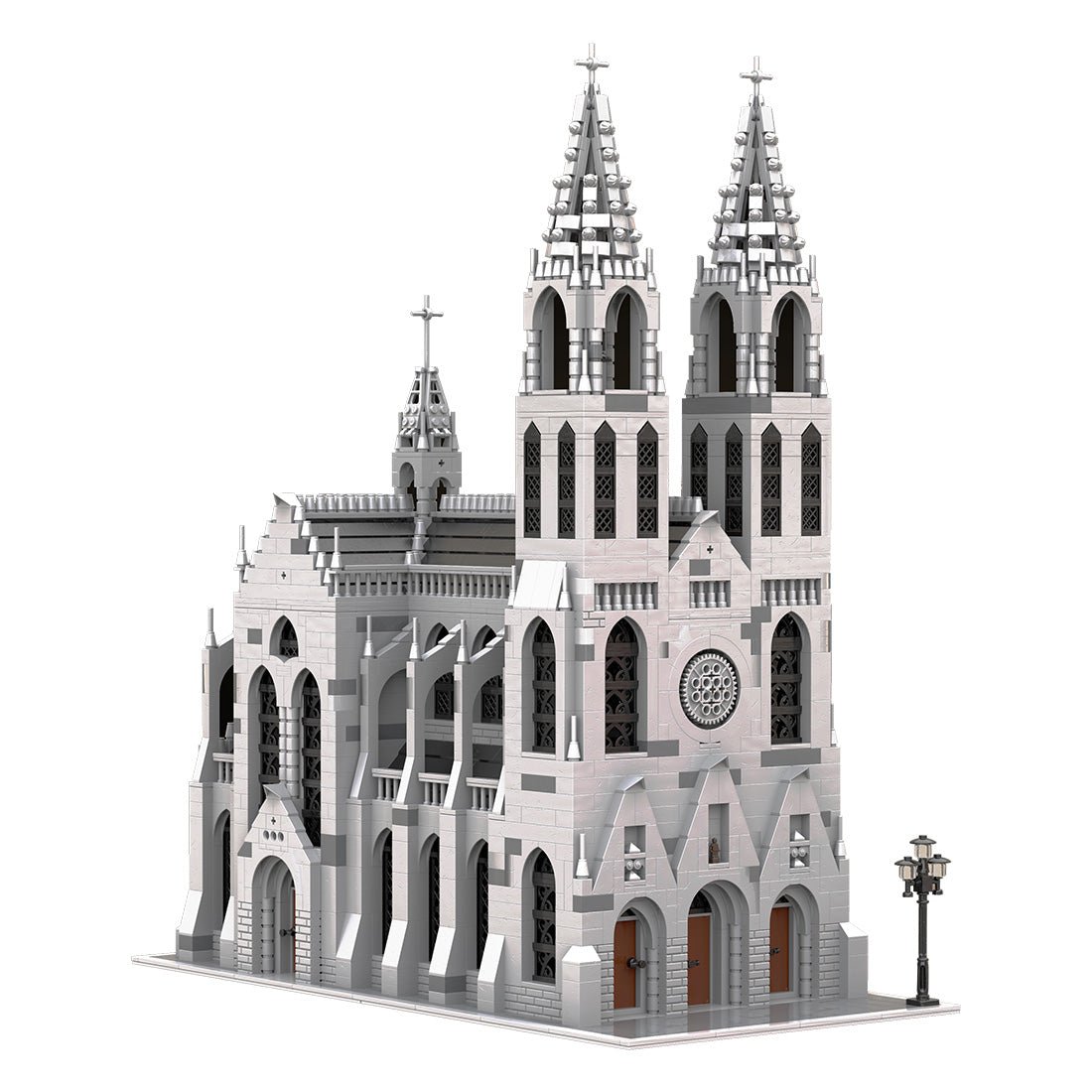 MOC - 148170 Gothic Cathedral Model - LesDiy