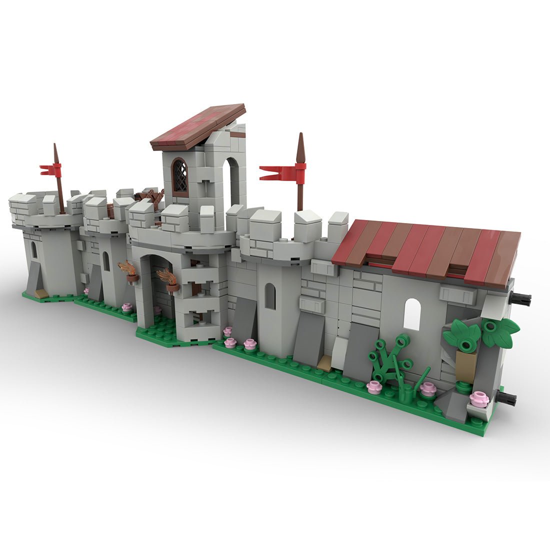 MOC - 148285 Outpost Castle Expansion - LesDiy