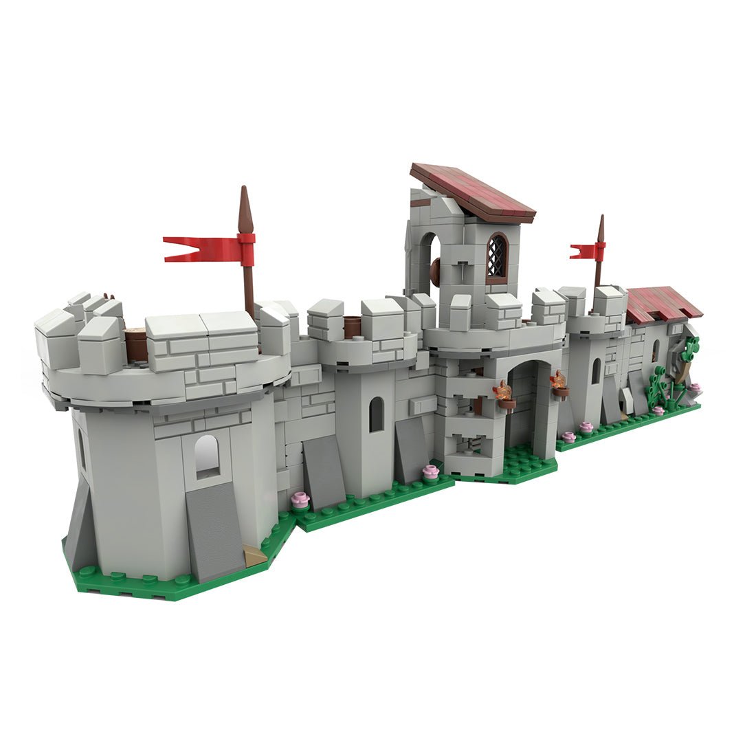 MOC - 148285 Outpost Castle Expansion - LesDiy