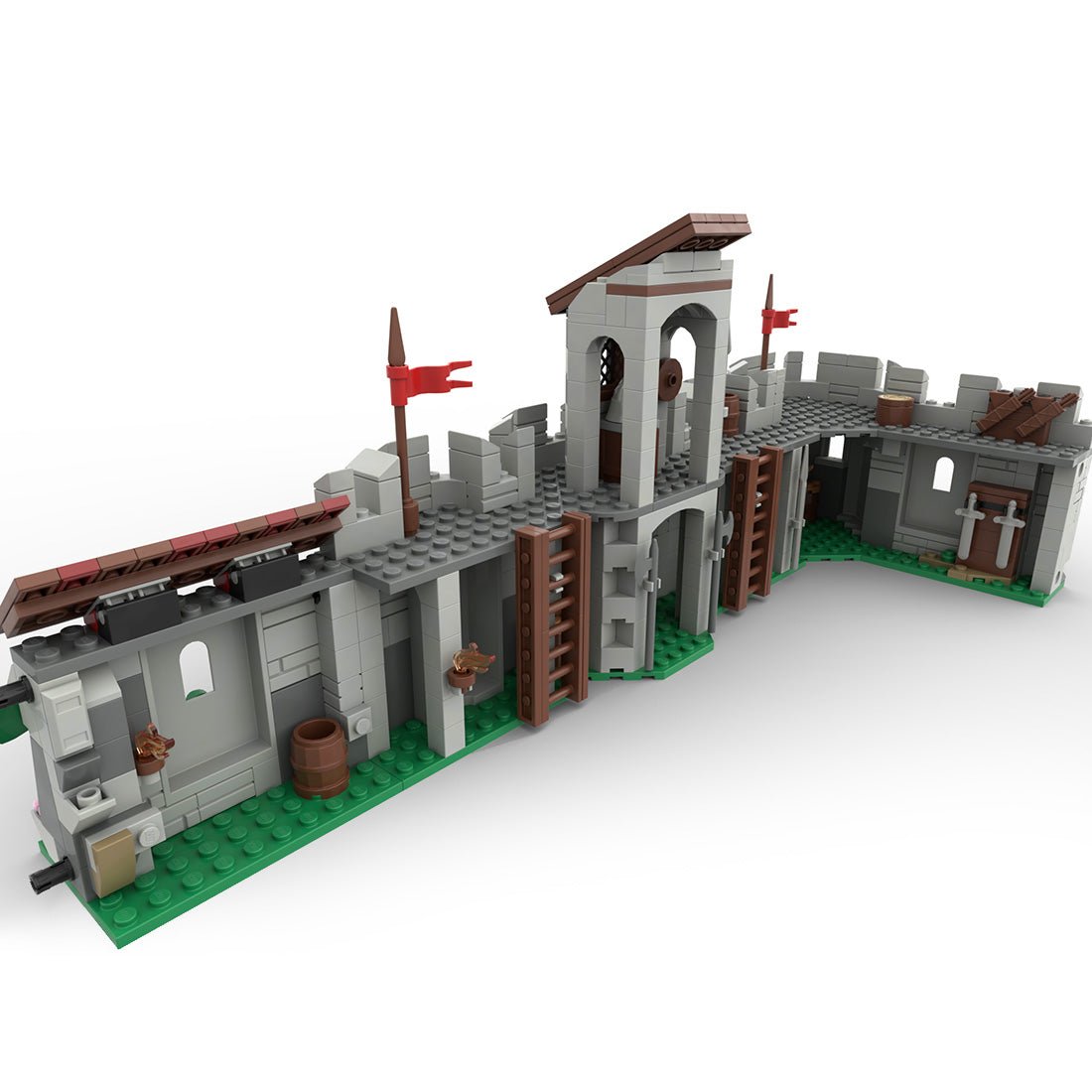 MOC - 148285 Outpost Castle Expansion - LesDiy