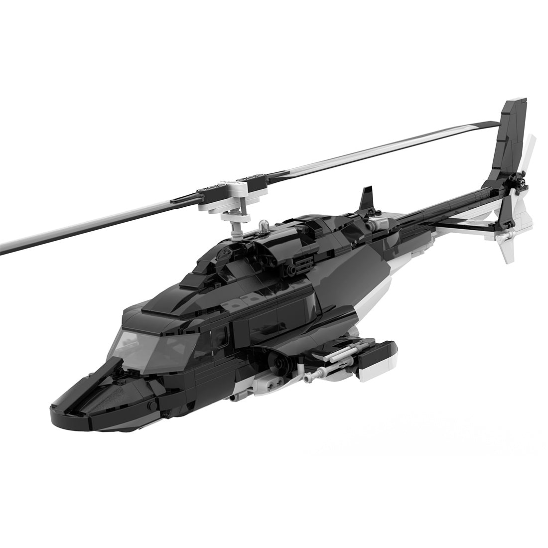 MOC - 149250 AIRWOLF Bell 222 - LesDiy