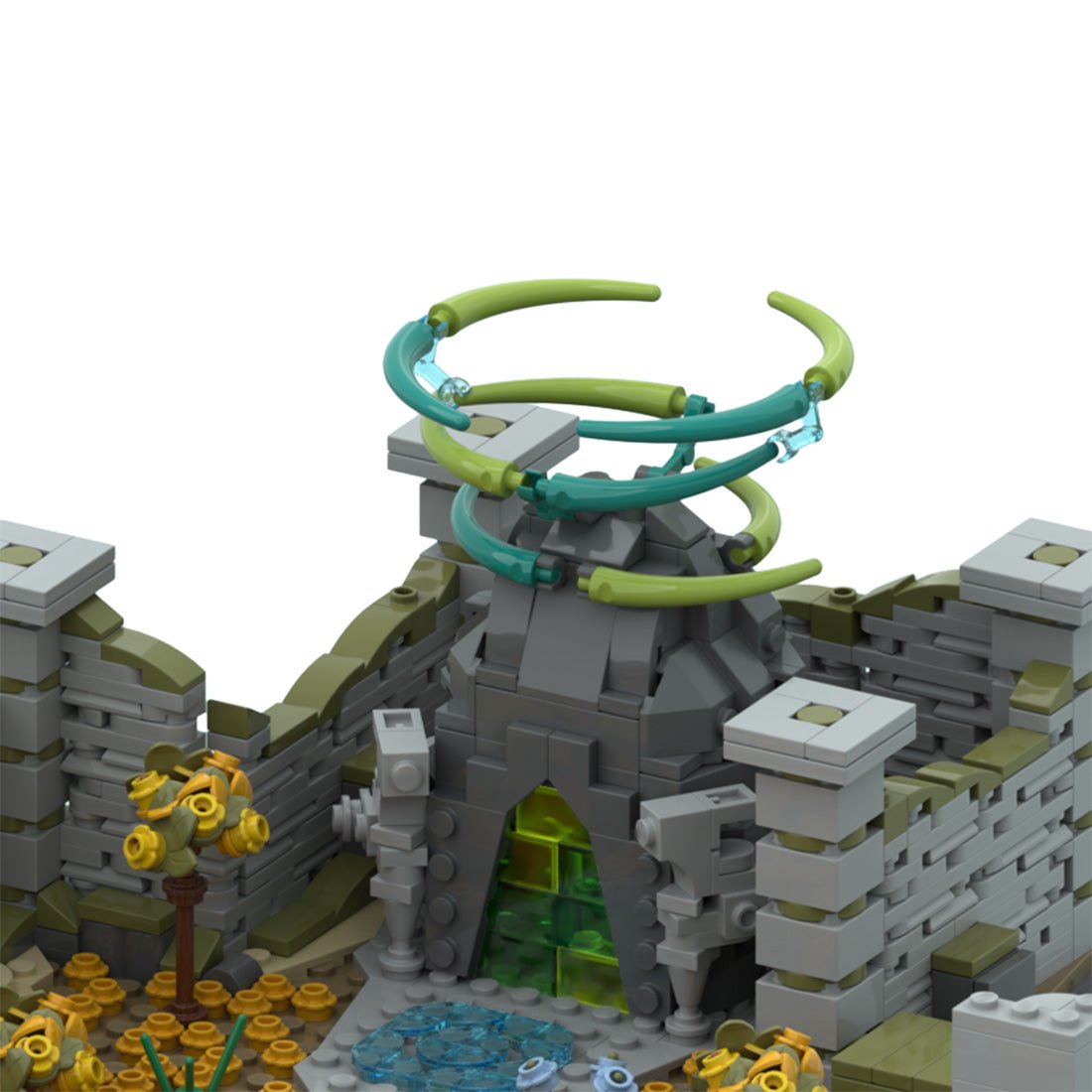 MOC - 151232 Zelda - East Gerudo Sky Archipelago - LesDiy