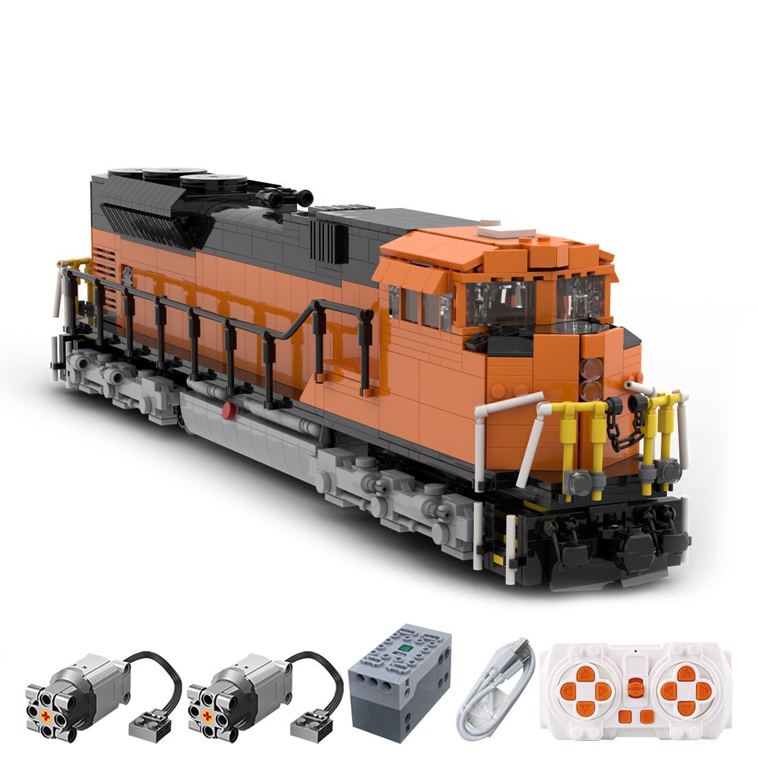 MOC - 151823 RC BNSF Train - LesDiy