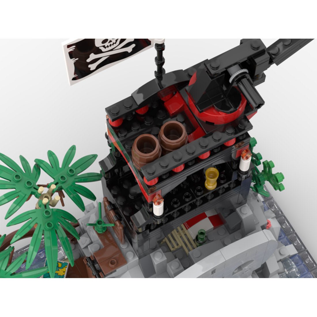 MOC - 152556 Skull Island - LesDiy