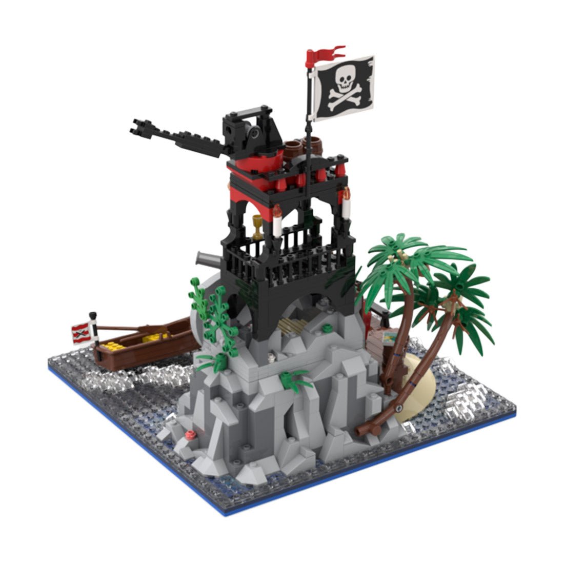 MOC - 152556 Skull Island - LesDiy