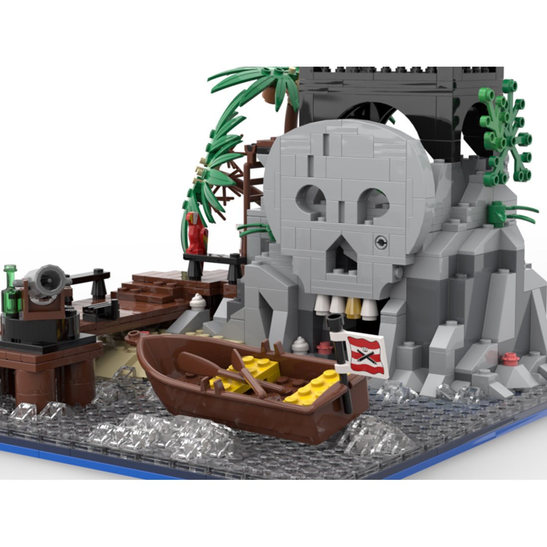 MOC - 152556 Skull Island - LesDiy